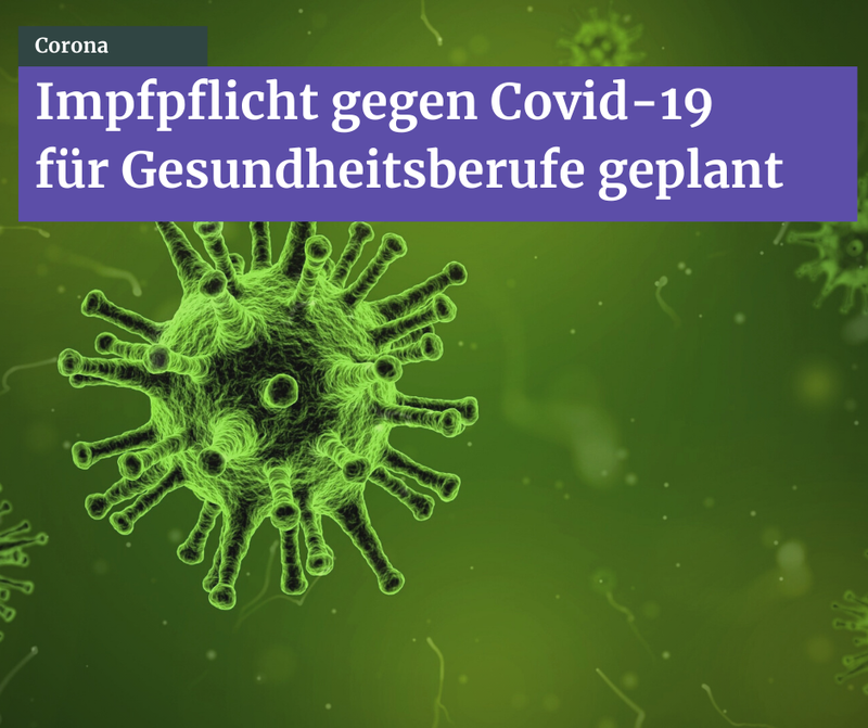 geplante impfpflicht gegen covid 19 fur gesundheitsberufe deutscher verband ergotherapie e v dve